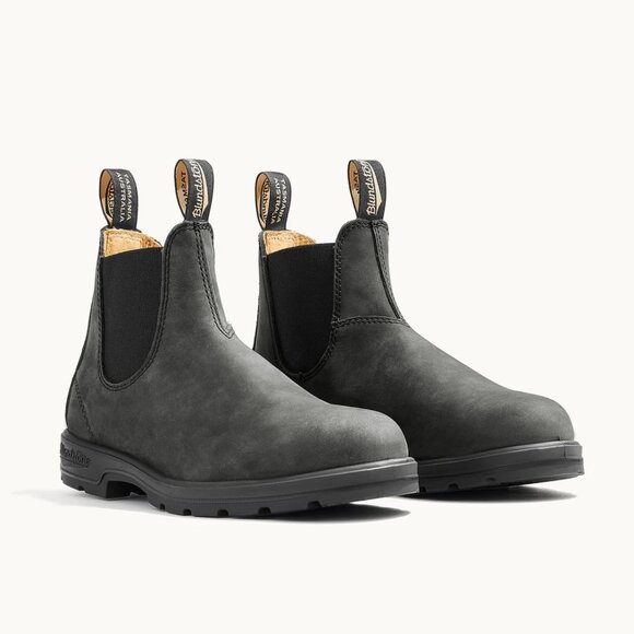 Blundstone Dark Leather Chelsea Boots - Picture 2 of 11